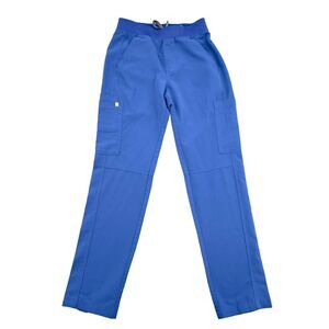 Figs Royal Blue Straight Leg Women's Pants